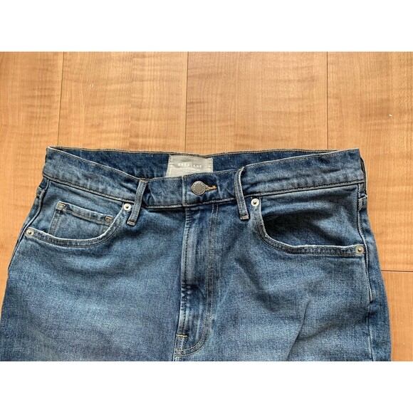 Everlane Women's Straight Leg Jeans - Blue - Picture 8 of 13